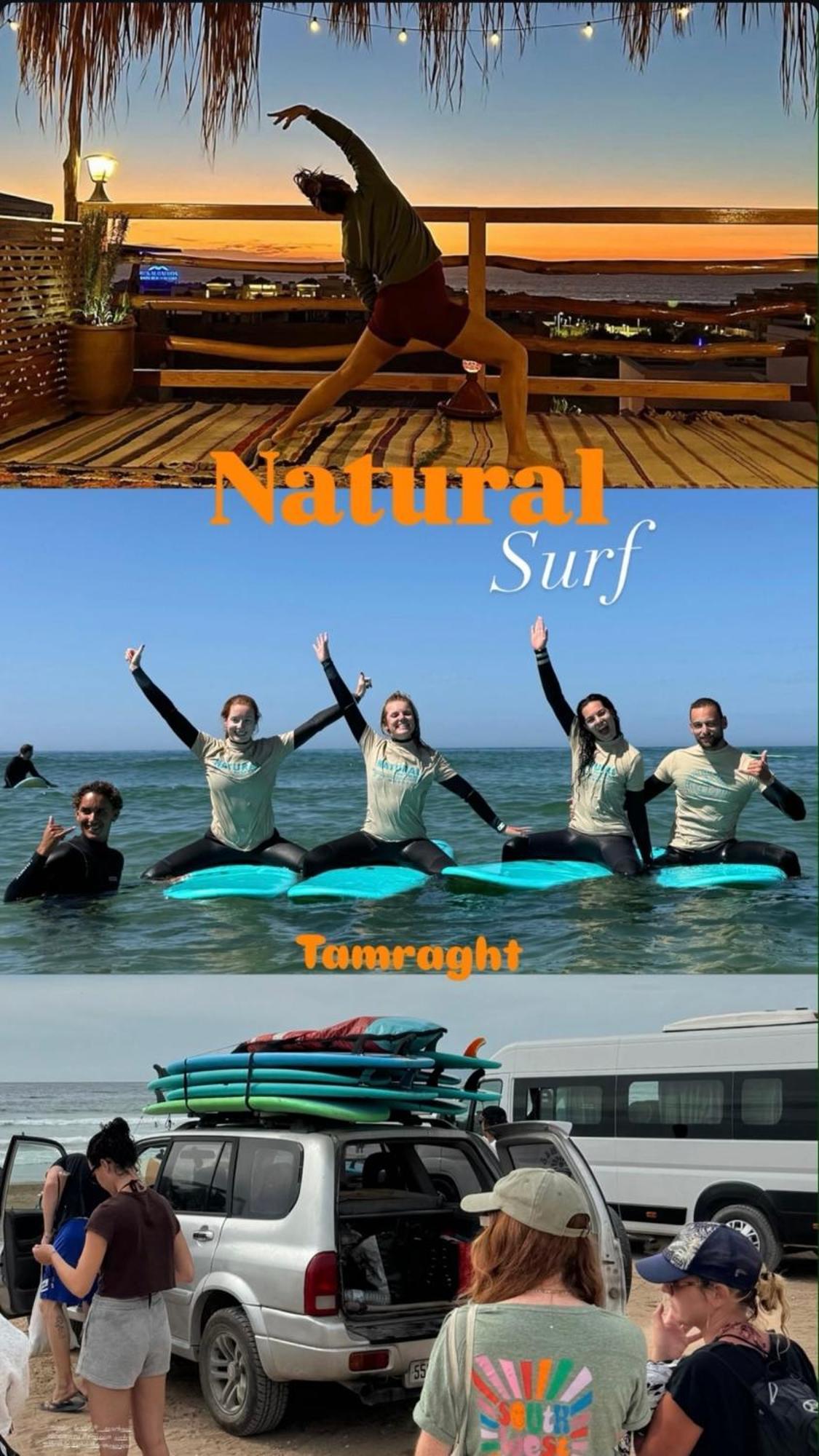 Natural Surf House Tamraght Eksteriør bilde